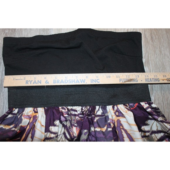 Johnny Martin Midi Dress Abstract Butterfly Design Size M Medium - Picture 4 of 5